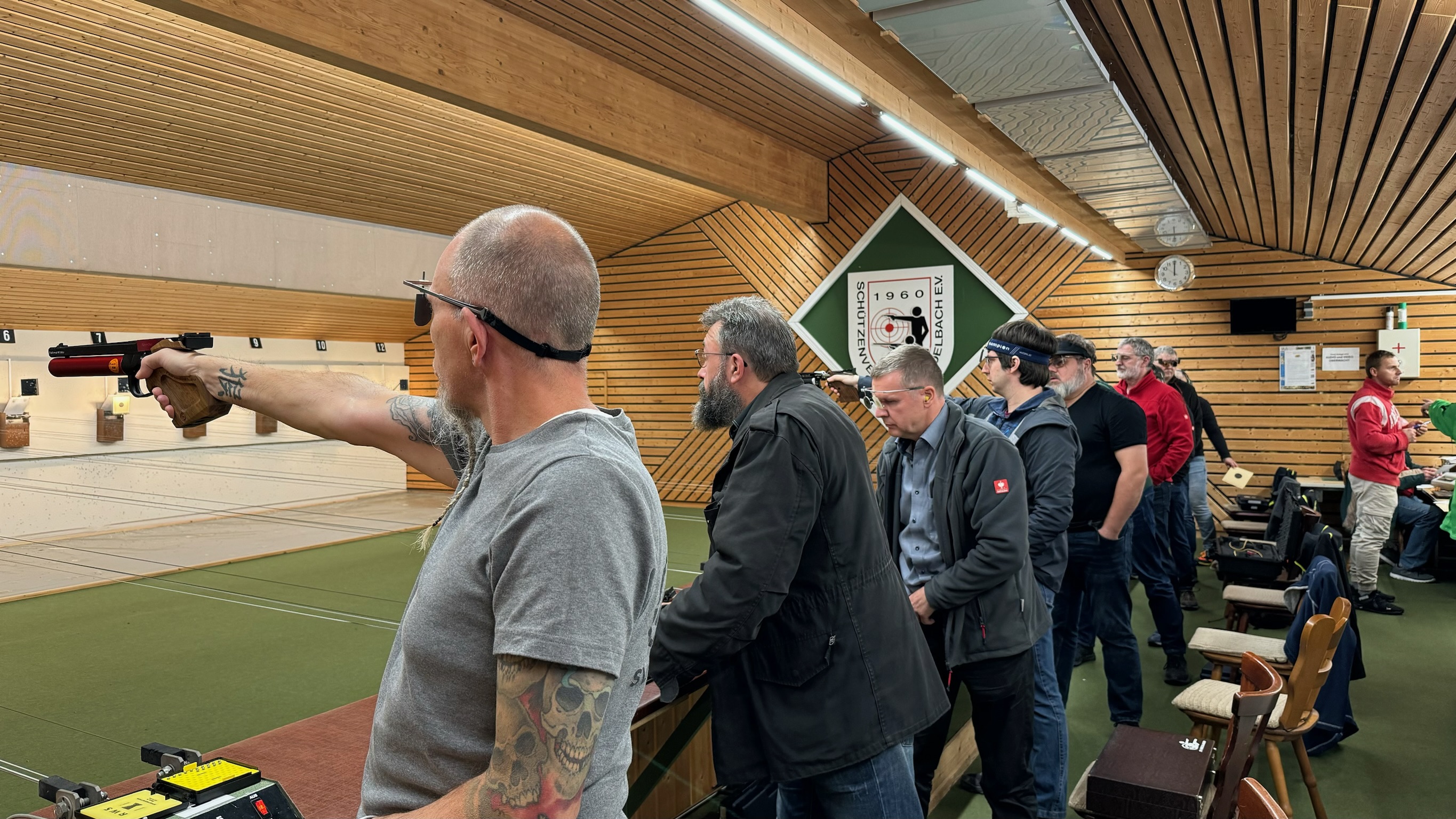 volle Konzentration bei den Schützen